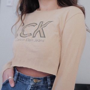 Vintage Calvin Klein Jeans Long Sleeve Tee